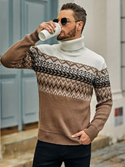 Rens - Men's Casual Turtleneck in Slim Fit