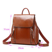 Raelynn - Women's leather backpack