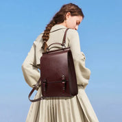 Alaia - Leather backpack for women