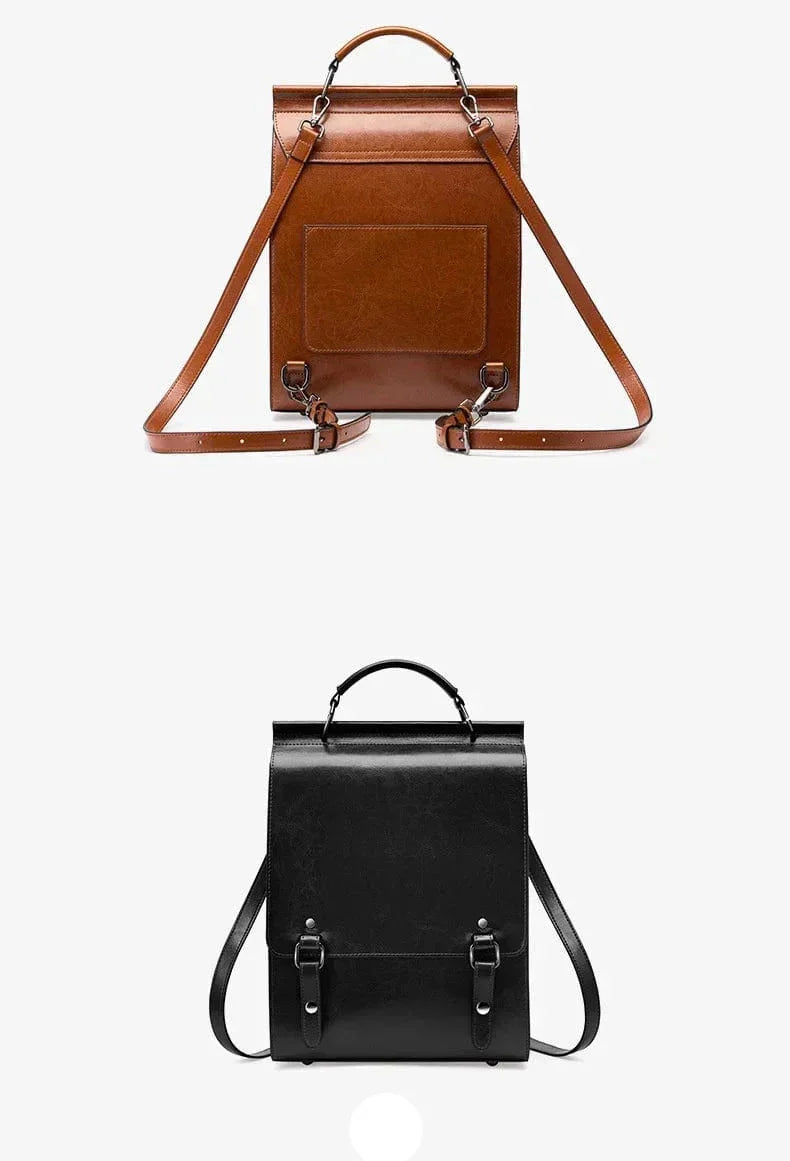 Alaia - Leather backpack for women