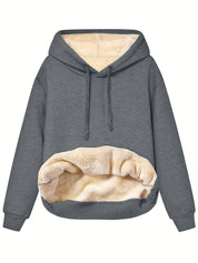 Jaliyah - Hooded soft fleece jacket