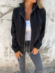 Waverly - A casual jacket with a zip-up hood