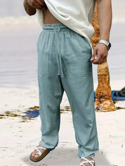 Cees - Men's baggy linen trousers