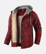 Damien - Checked Flannel Jacket for men