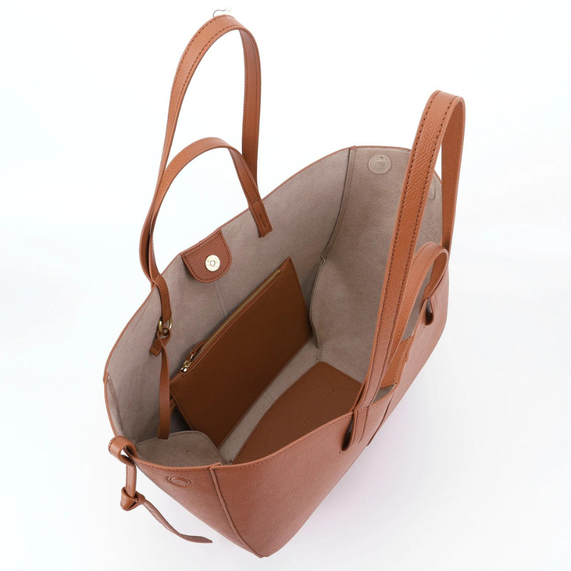 Melody - Large grained leather handbag