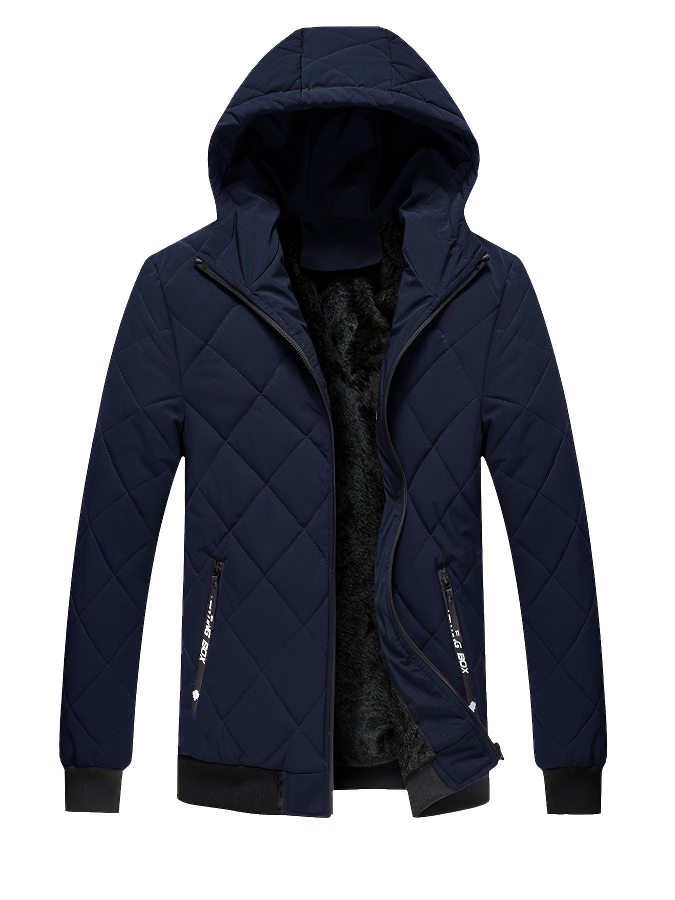 Guus -  Warm Fleece Men's Hooded Jacket