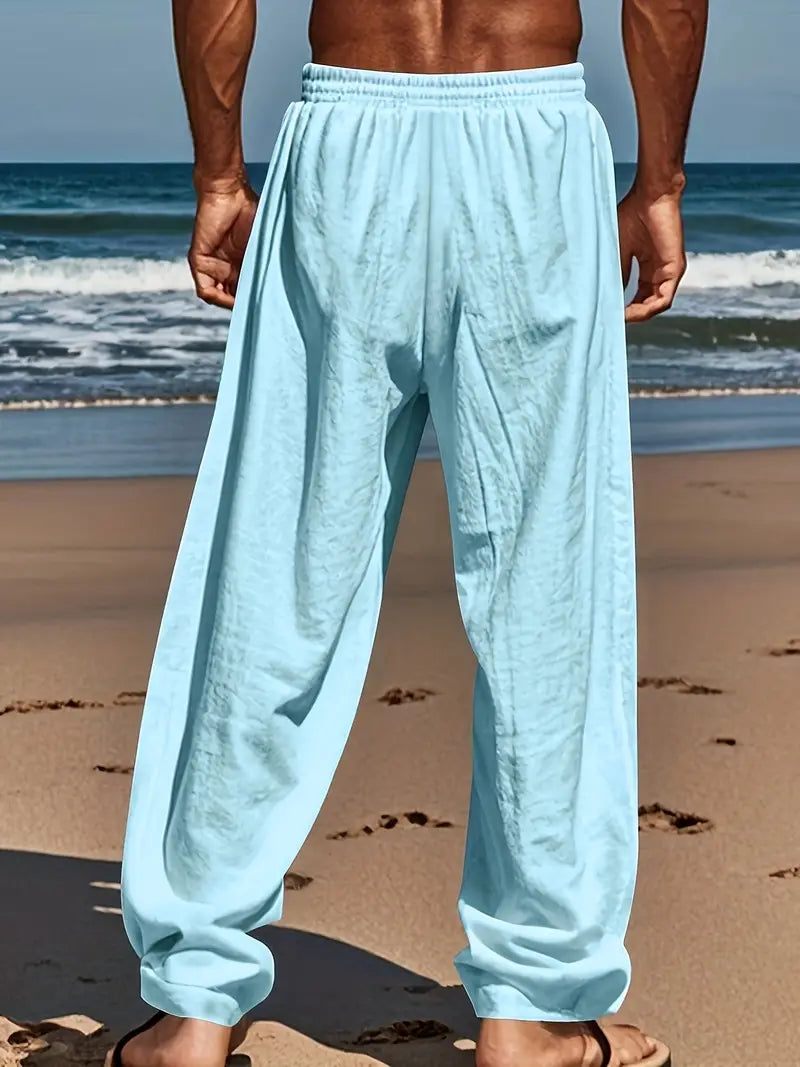 Christian - Men's Baggy Linen Pants