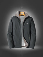 Emiel - Men's Casual Warm Fleece Stand Collar Jacket