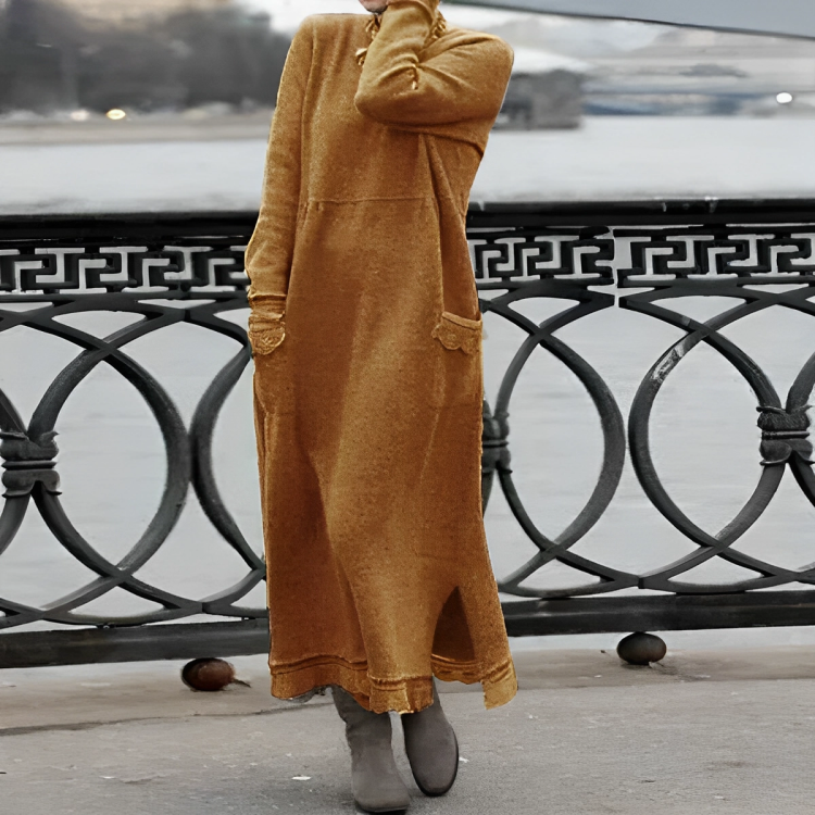 Zita - Casual Long Winter Dress