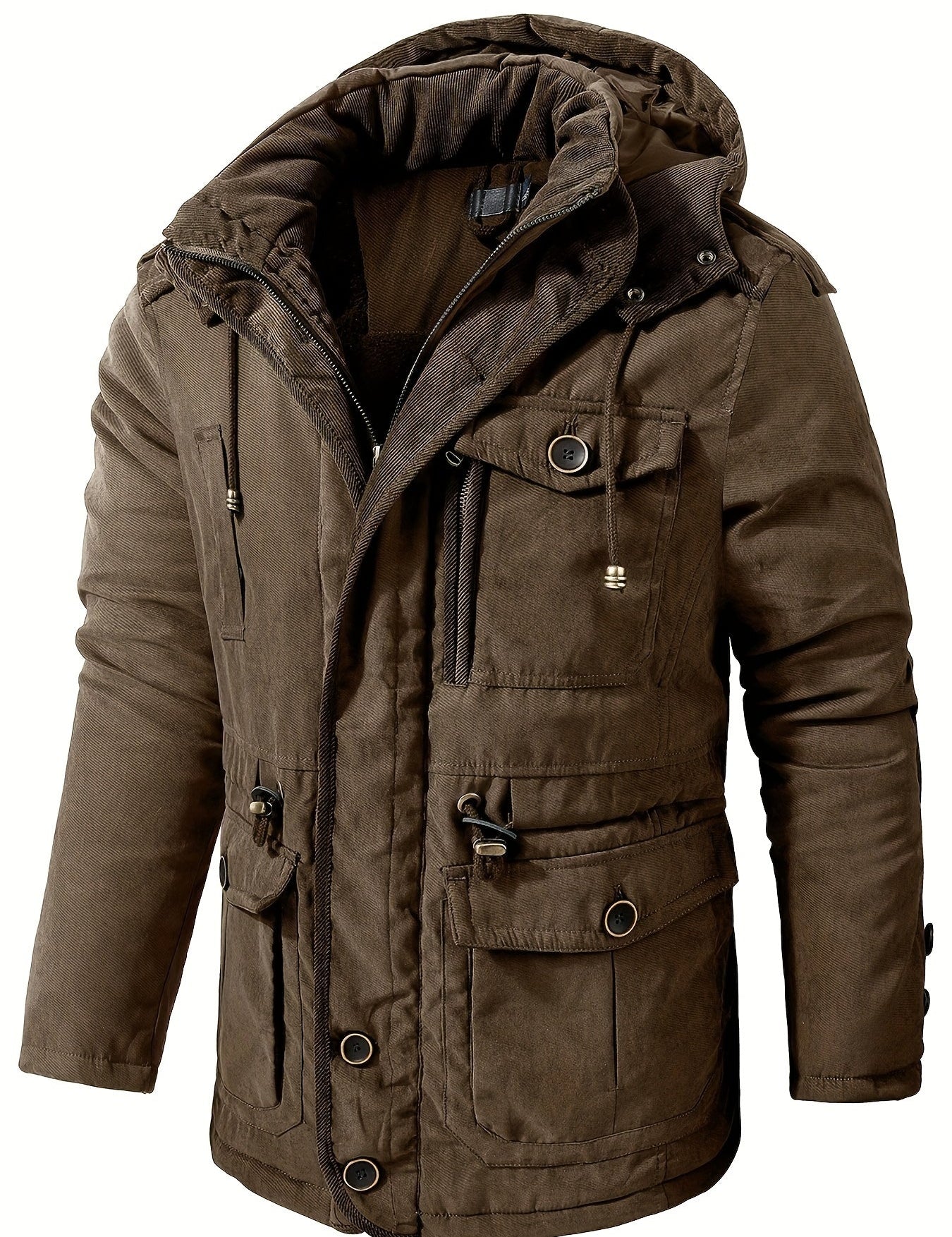 Lieuwe - Men's Warm Thick Hooded Winter Jacket