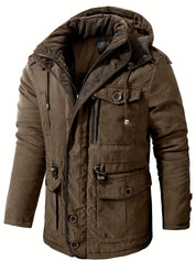 Lieuwe - Men's Warm Thick Hooded Winter Jacket