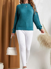 Miriam - Women's Casual Cable Knit Sweater