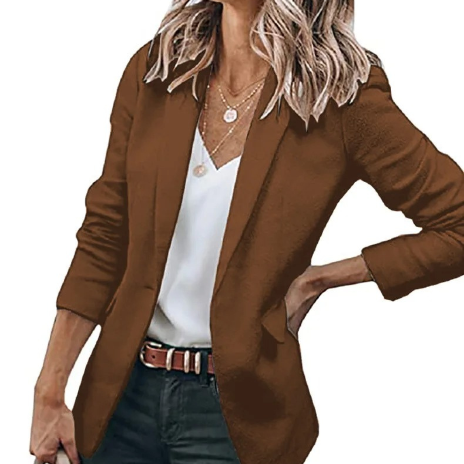 Jocelyn - Chic Long Sleeve Blazer for women