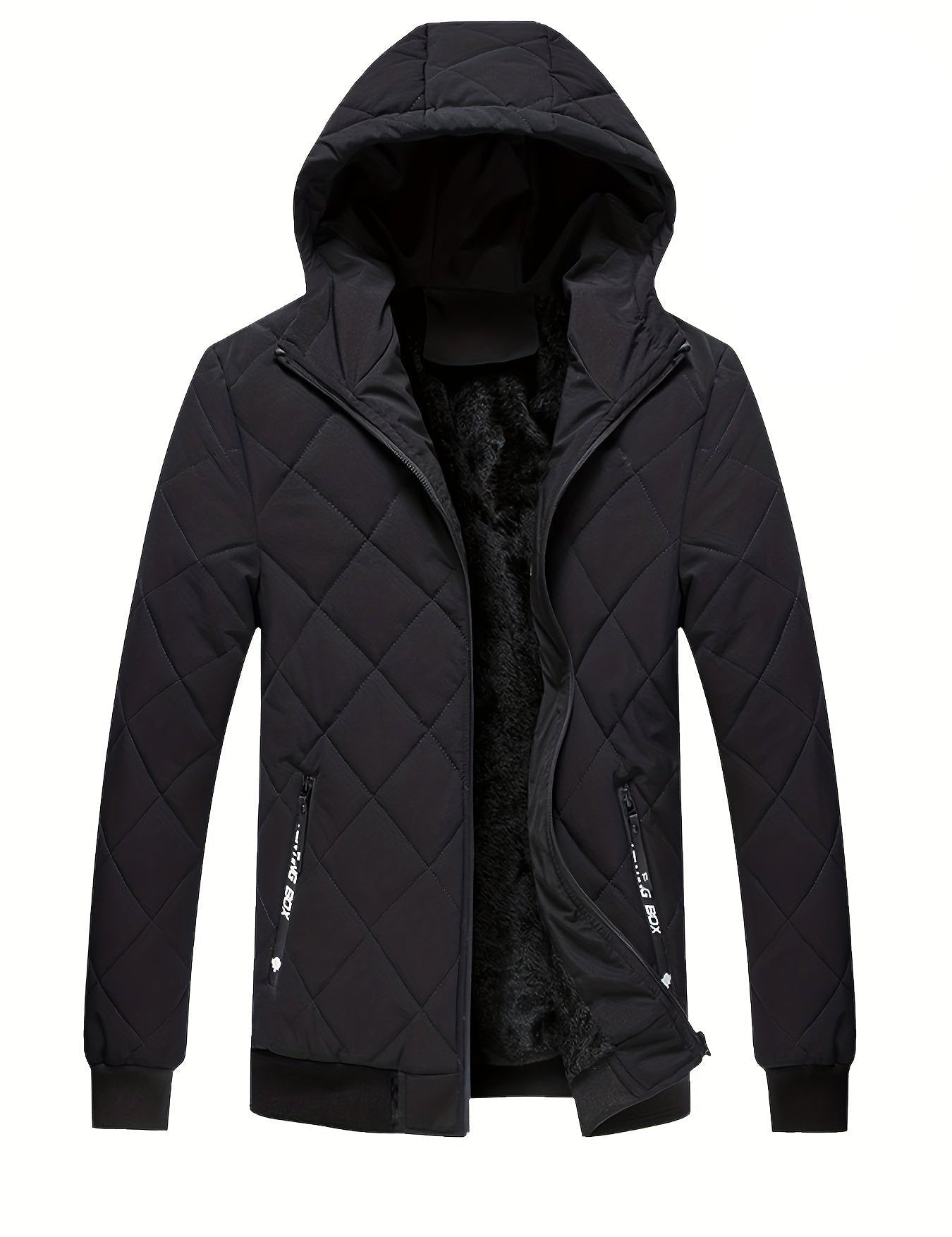 Guus -  Warm Fleece Men's Hooded Jacket