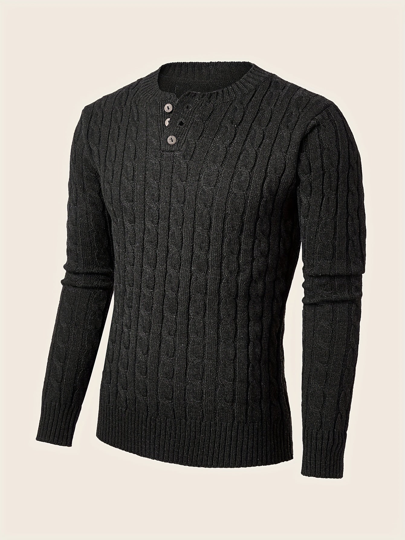 Piet - Men's Casual Button Sweater