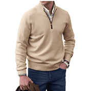 Lucas - Men's Leisure Zip-Up Pullover