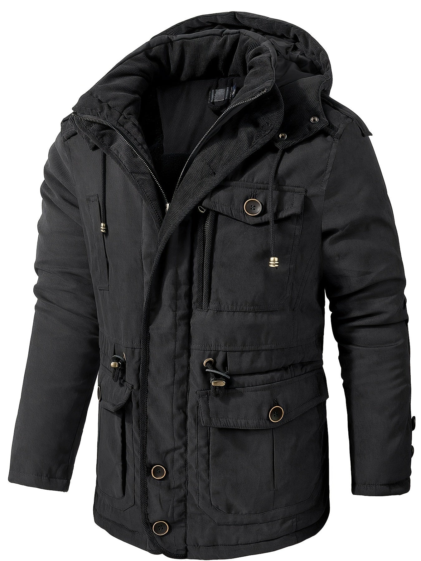 Lieuwe - Men's Warm Thick Hooded Winter Jacket