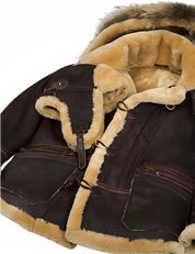 Eden - Warm sheepskin like jacket for women