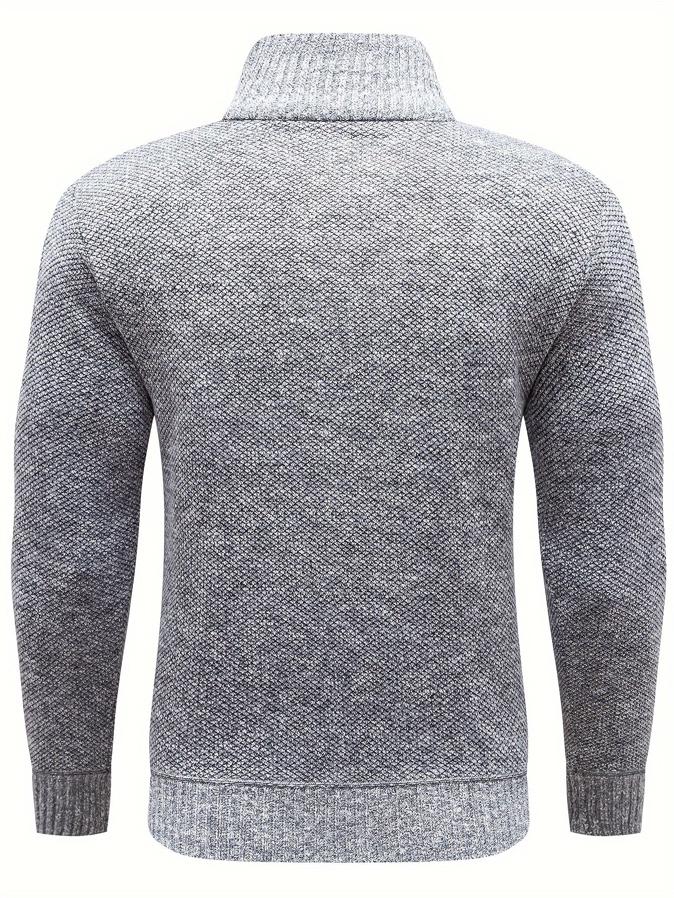 Mark - Casual sweater with zipper for men