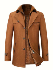 Austin - Men's Elegant Trench Coat