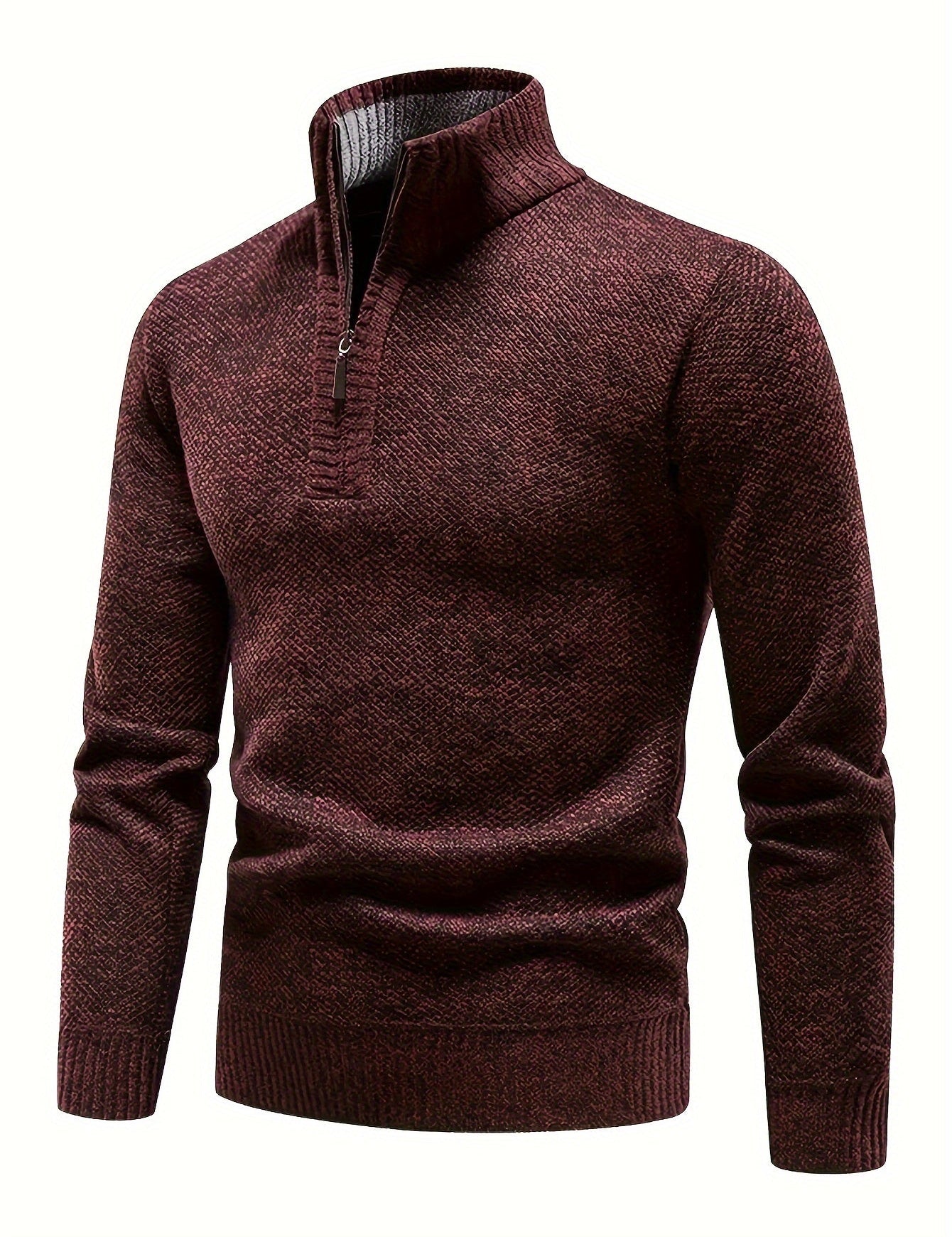 Otto - Men's Casual Zip-Up Sweater