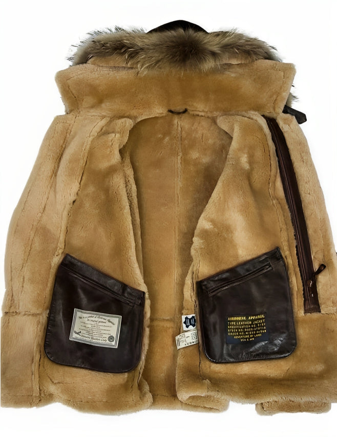 Eden - Warm sheepskin like jacket for women