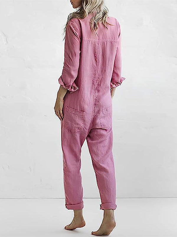 Isla - Long sleeve jumpsuit