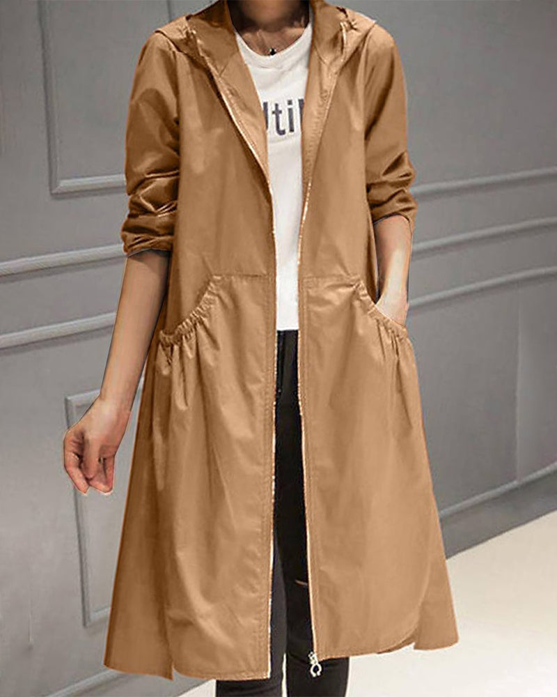 Macy - Women's long coat that is comfortable