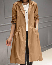 Macy - Women's long coat that is comfortable