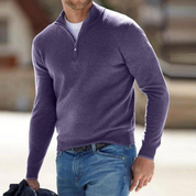 Adriaan - V-neck Sweater With Zipper