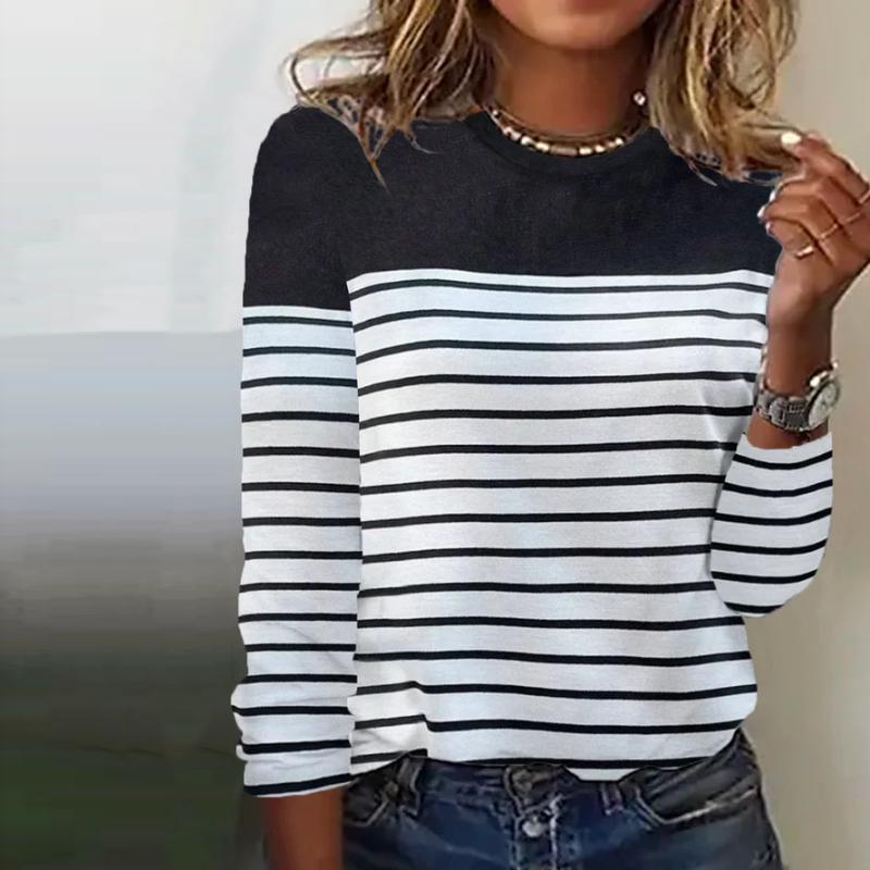 Chelsea - Casual T-Shirt with Stripes