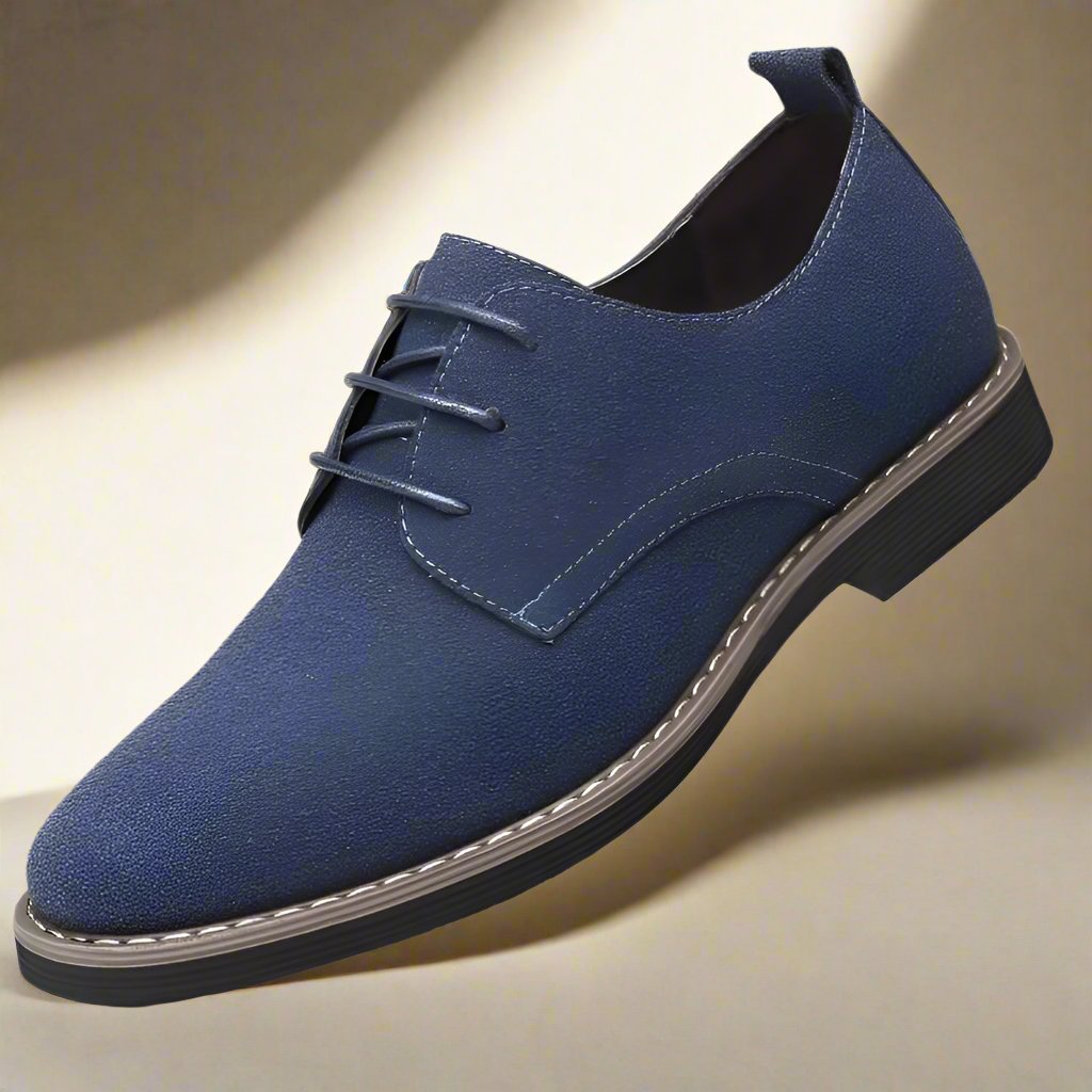 Dorian - Neat Men's Suede Lace-Up Shoes