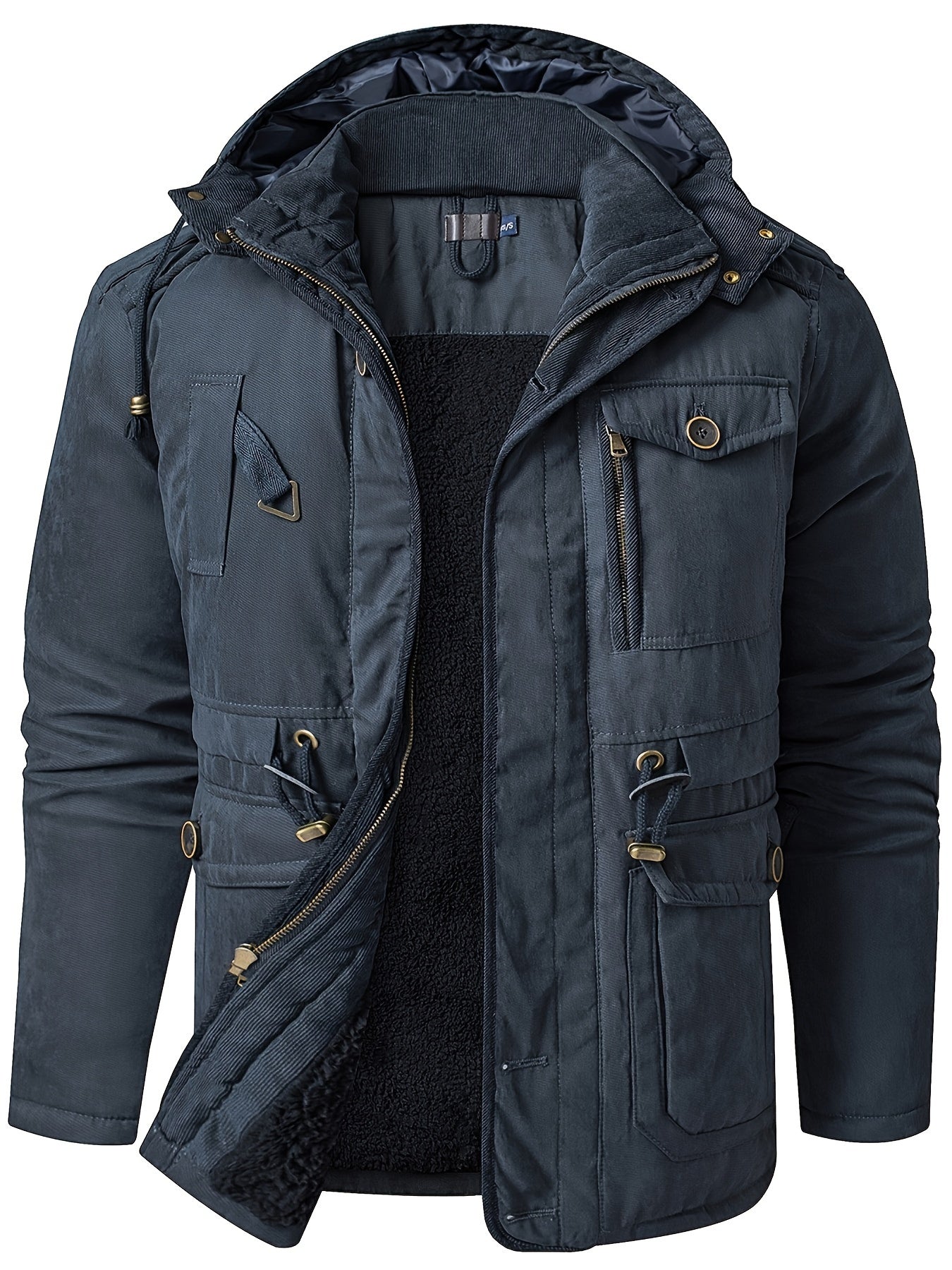 Lieuwe - Men's Warm Thick Hooded Winter Jacket