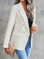 Morgan – Long sleeve blazer with  collar