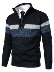 Nick - Men's Business Zip Sweater