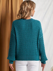 Miriam - Women's Casual Cable Knit Sweater