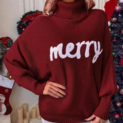 Gloria - Women's cosy festive turtleneck