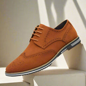 Dorian - Neat Men's Suede Lace-Up Shoes