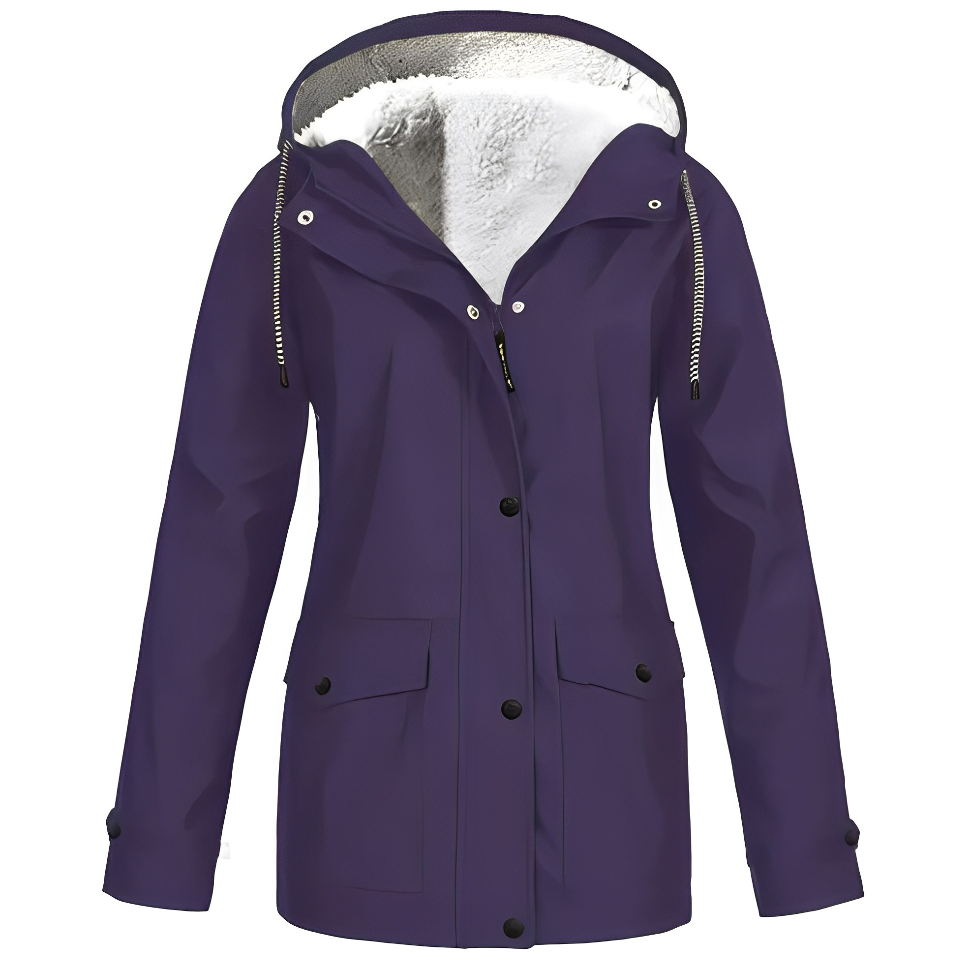 Bellamy - Women's Raincoat with fleece lining