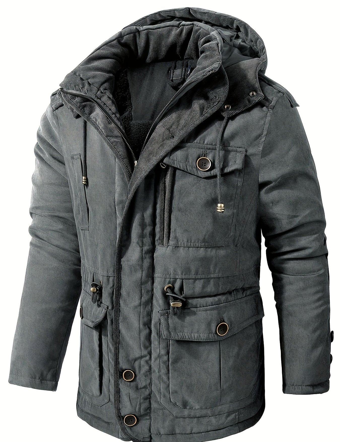 Lieuwe - Men's Warm Thick Hooded Winter Jacket