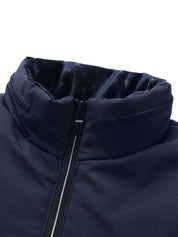 Nico-Jan - Men's Casual Stand Collar Zip Up Fashion Jacket