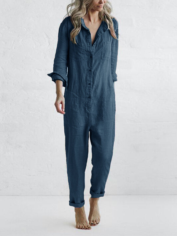 Isla - Long sleeve jumpsuit