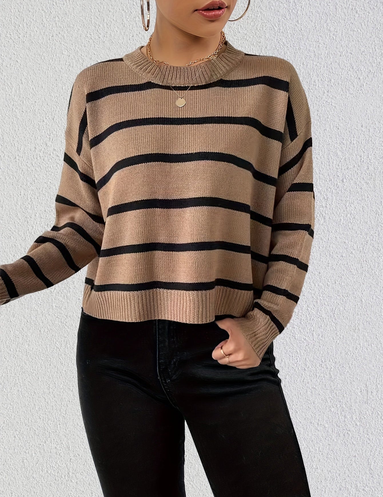 Masha - Ladies Casual Knitted Sweater