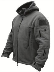 Jef -  Men's Fleece Lined Windproof Winter Jacket