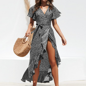 Frankie - Stylish wrap dress for women