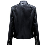 Saige -  A chic leather jacket for women