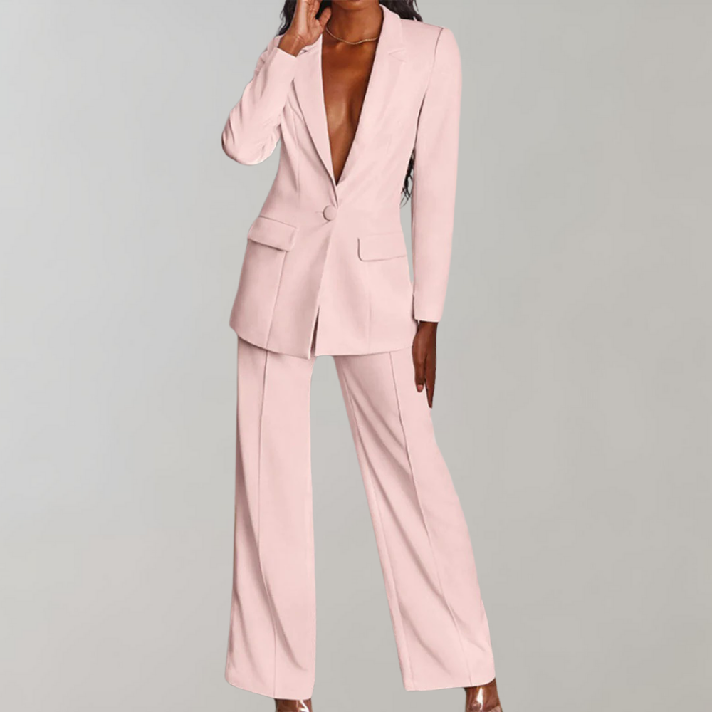 Haisley -  Chic blazer and pants set