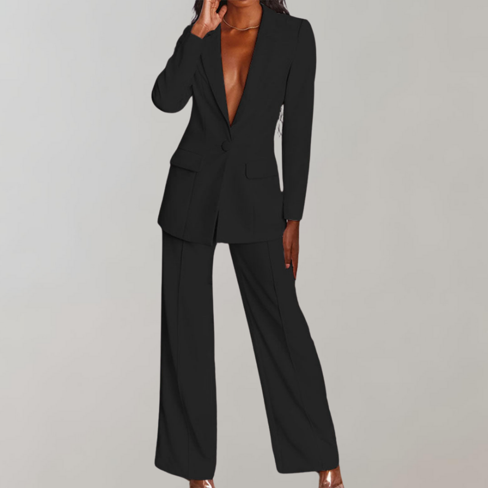 Haisley -  Chic blazer and pants set