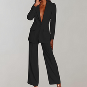 Haisley -  Chic blazer and pants set