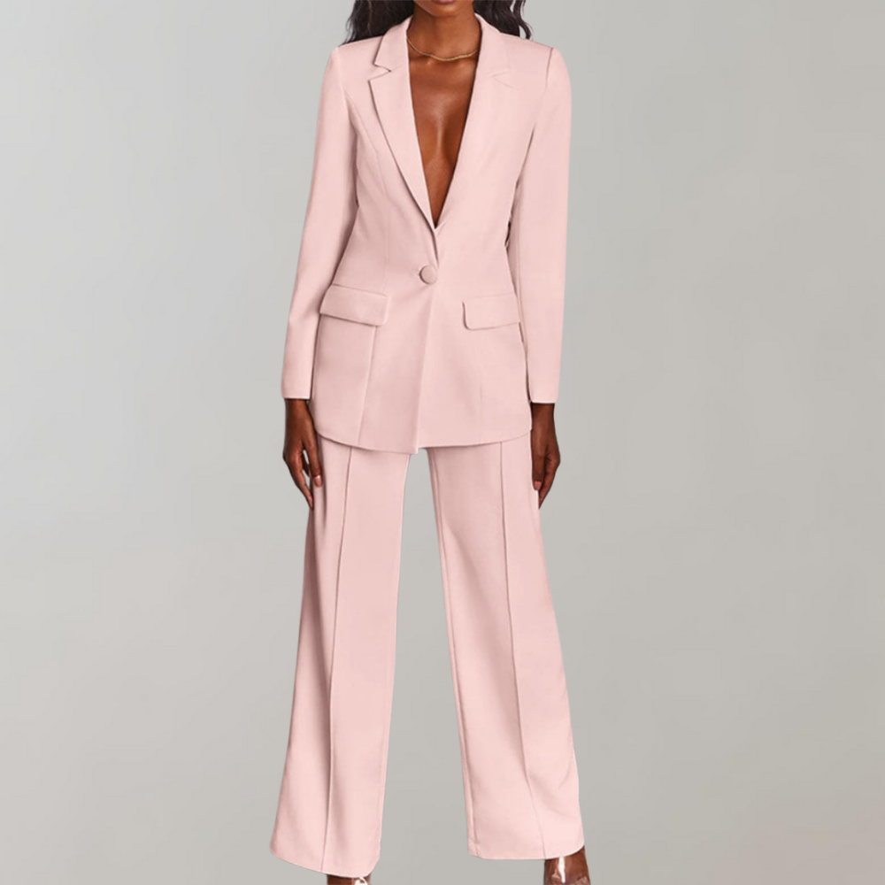 Haisley -  Chic blazer and pants set